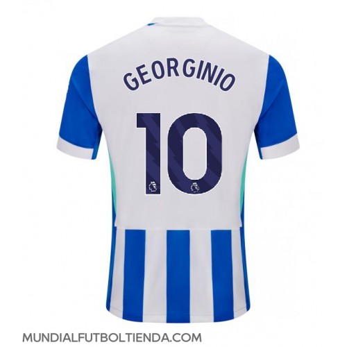 Camiseta Brighton Georginio Rutter #10 Primera Equipación Replica 2025-26 mangas cortas